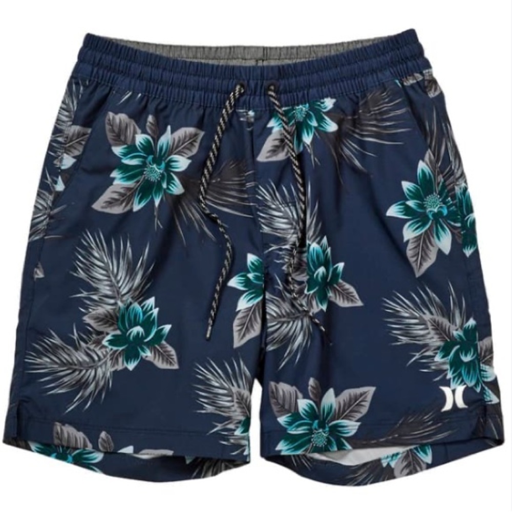 Hurley Hibiscus Volley Swim Trunks